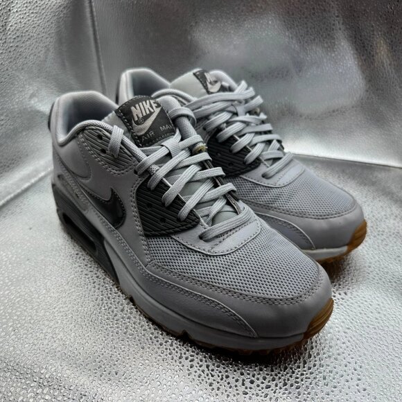 Size 8 Nike Air Max 90 Essential Wolf Gray Gum Athletic Sneakers 616730-024‎ - Picture 3 of 11